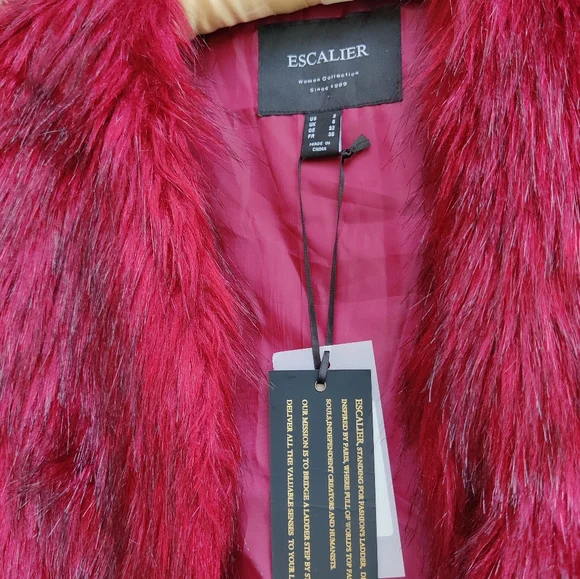 Escalier faux fur vest - Picture 4 of 7